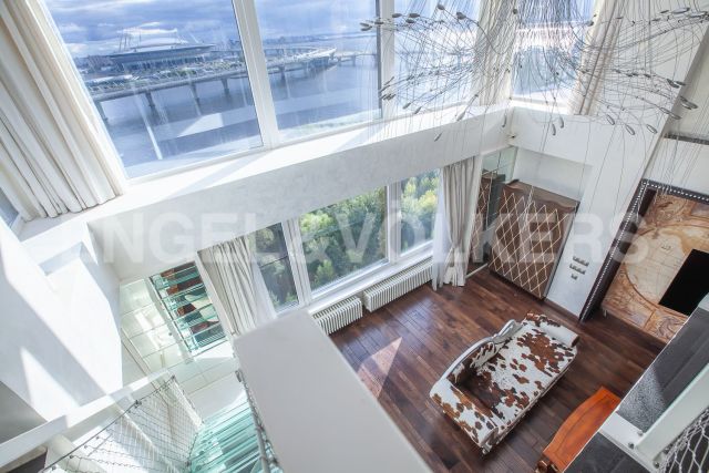 ЖК «Золотая Гавань» – пентхаус с террасой и панорамой Финского залива в стиле Ар-деко